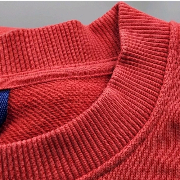 Outdoor Voices “Recreation” Crewneck Sweatshirt In Red Size XS Oversized Comfy - Picture 7 of 7